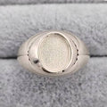 Oval Signet Ring 9K Ring
