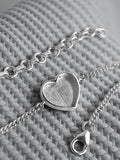 Heart Curb Bracelet
