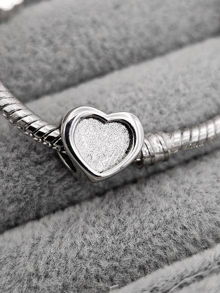Bubble Heart Charm