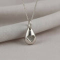 Heart Pebble Pendant