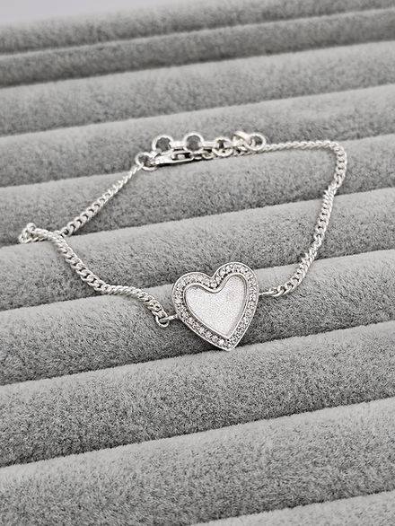 Heart CZ Bracelet