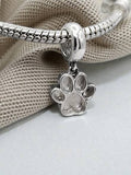 Dangle Paw Charm