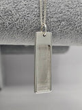 Oblong Bar Pendant