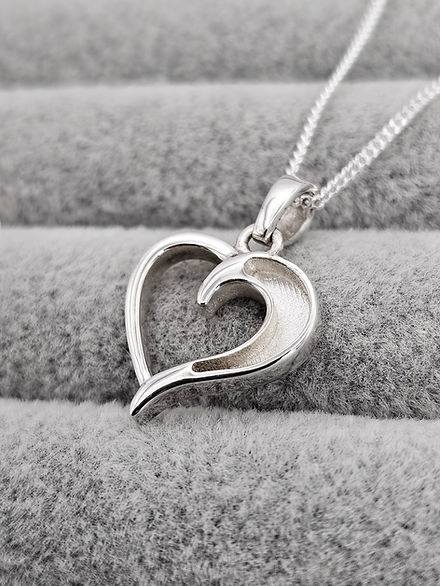 Half Heart Pendant