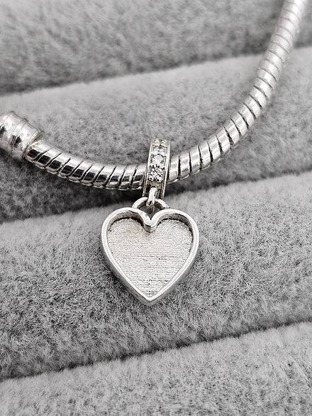 Dangle Heart Charm