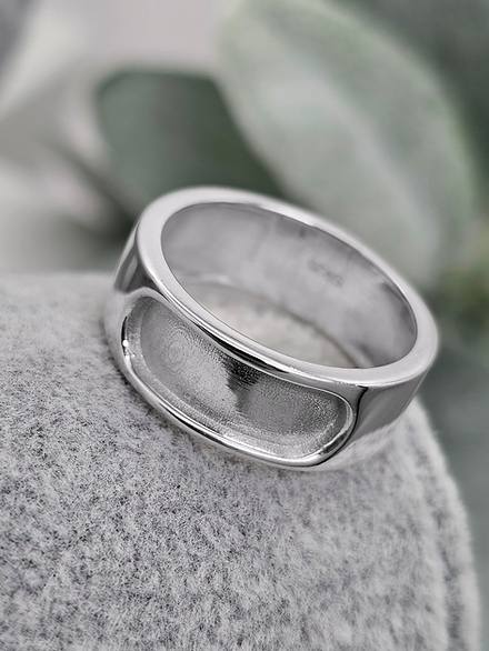 8mm 9K Gold Ring