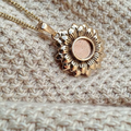 Sunflower 9K Pendant