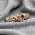 Angel Heart Wings 9K Ring