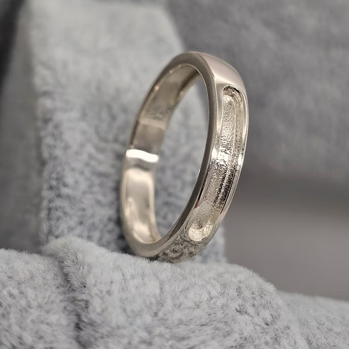 4mm Rounded 9K Ring