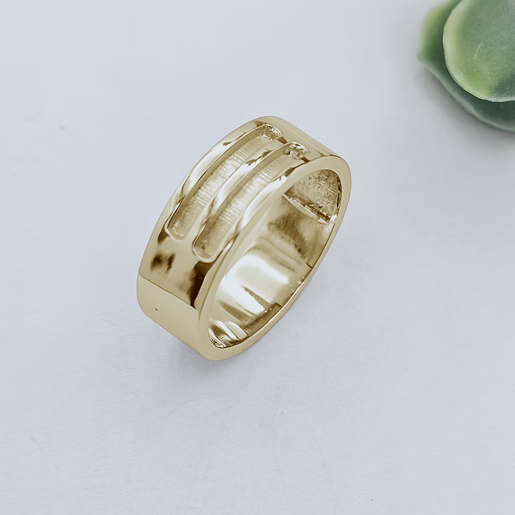 Double Band 9K Ring