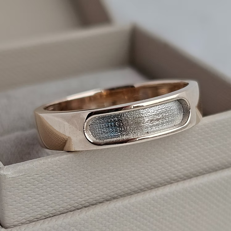 6mm Rounded 9K Ring