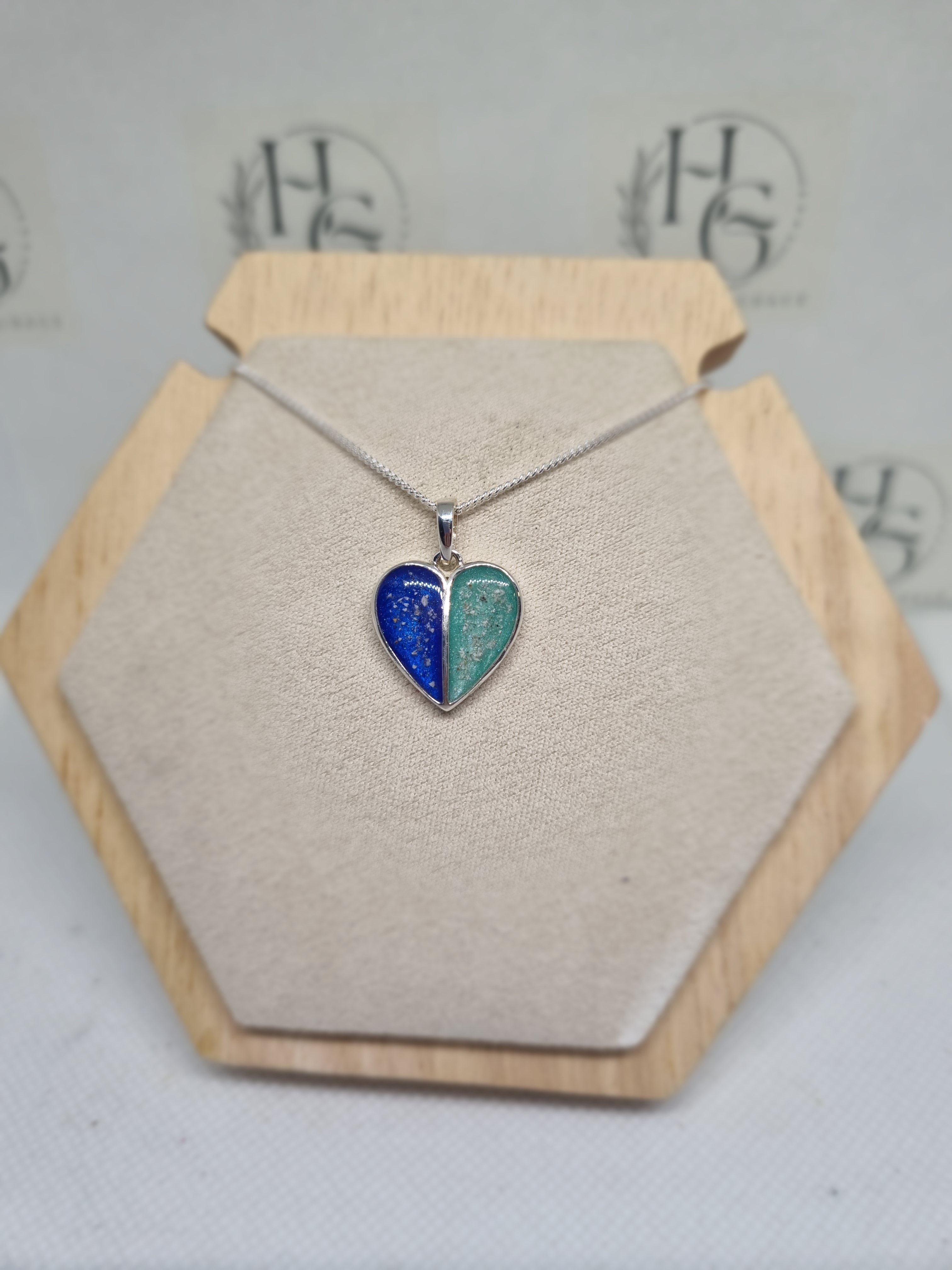 Split Heart Pendant