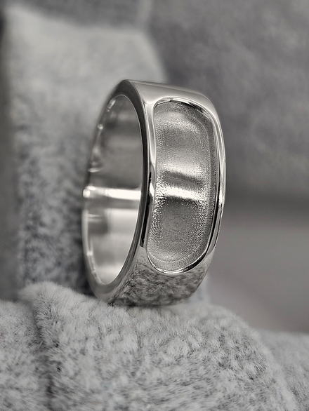 8mm Half Rounded Ring
