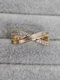 Infinity CZ 9K Ring
