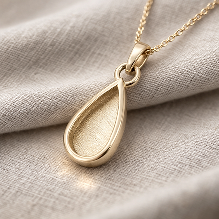 Teardrop 9K Pendant