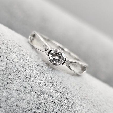 Solitaire CZ Ring