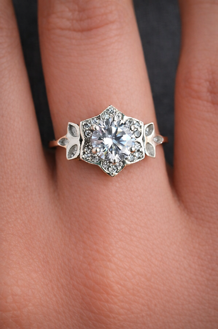 Vintage Floral Ring