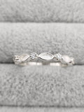 Half Marquise CZ Ring
