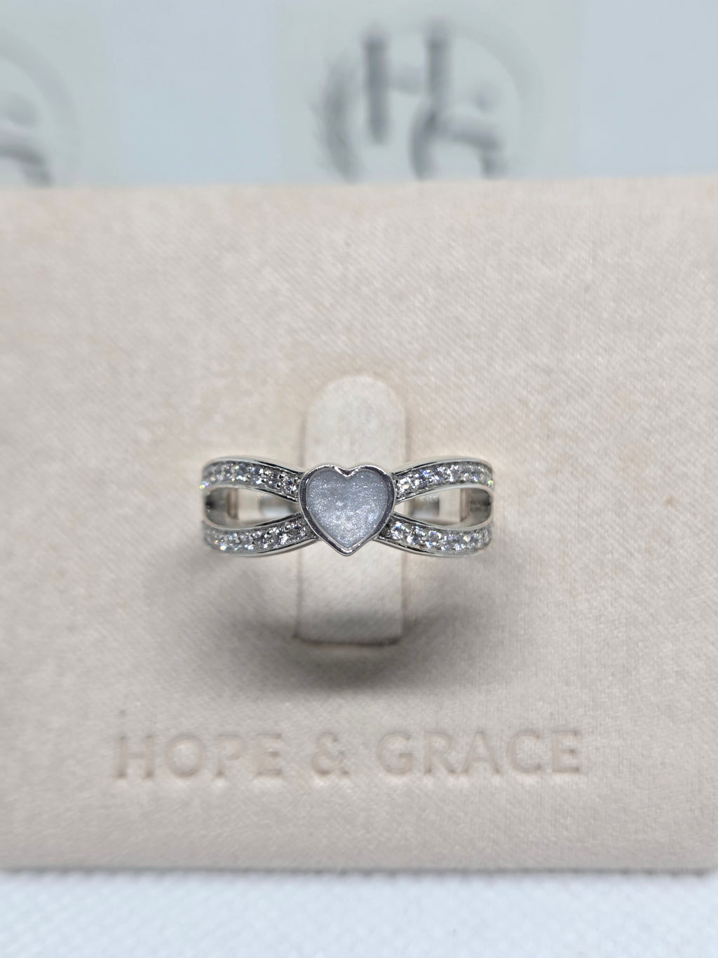 Heart Infinity Ring