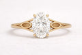 9k Statement Oval Ring