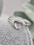 Plain Heart Ring