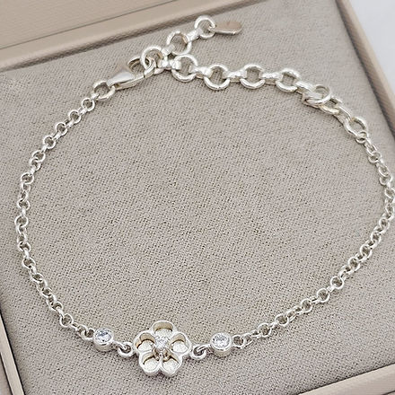 Forget-me-not bracelet