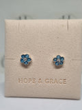Forget-Me-Not Studs