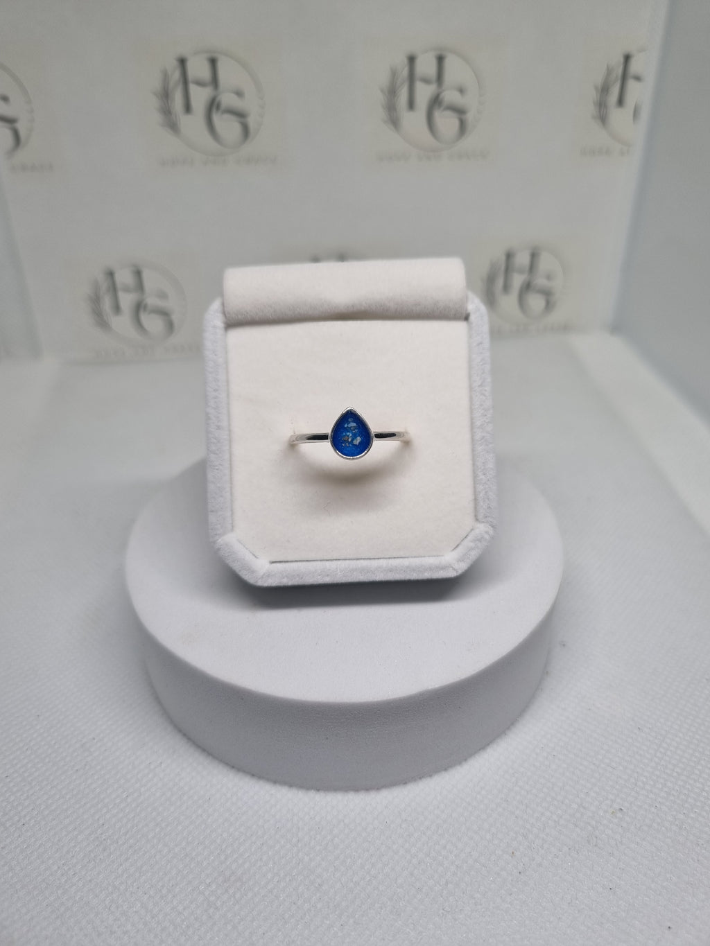 Simple Teardrop Ring