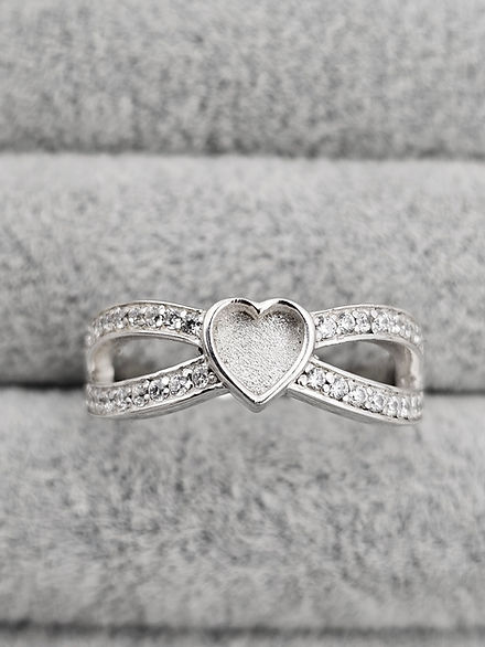 Heart Infinity Ring