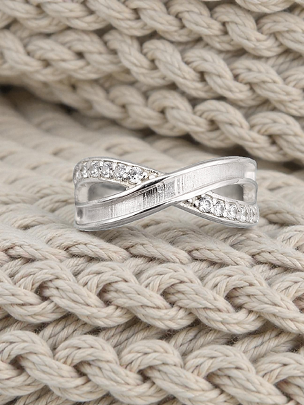 Infinity Wave Ring