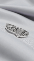Heart Accent Ring